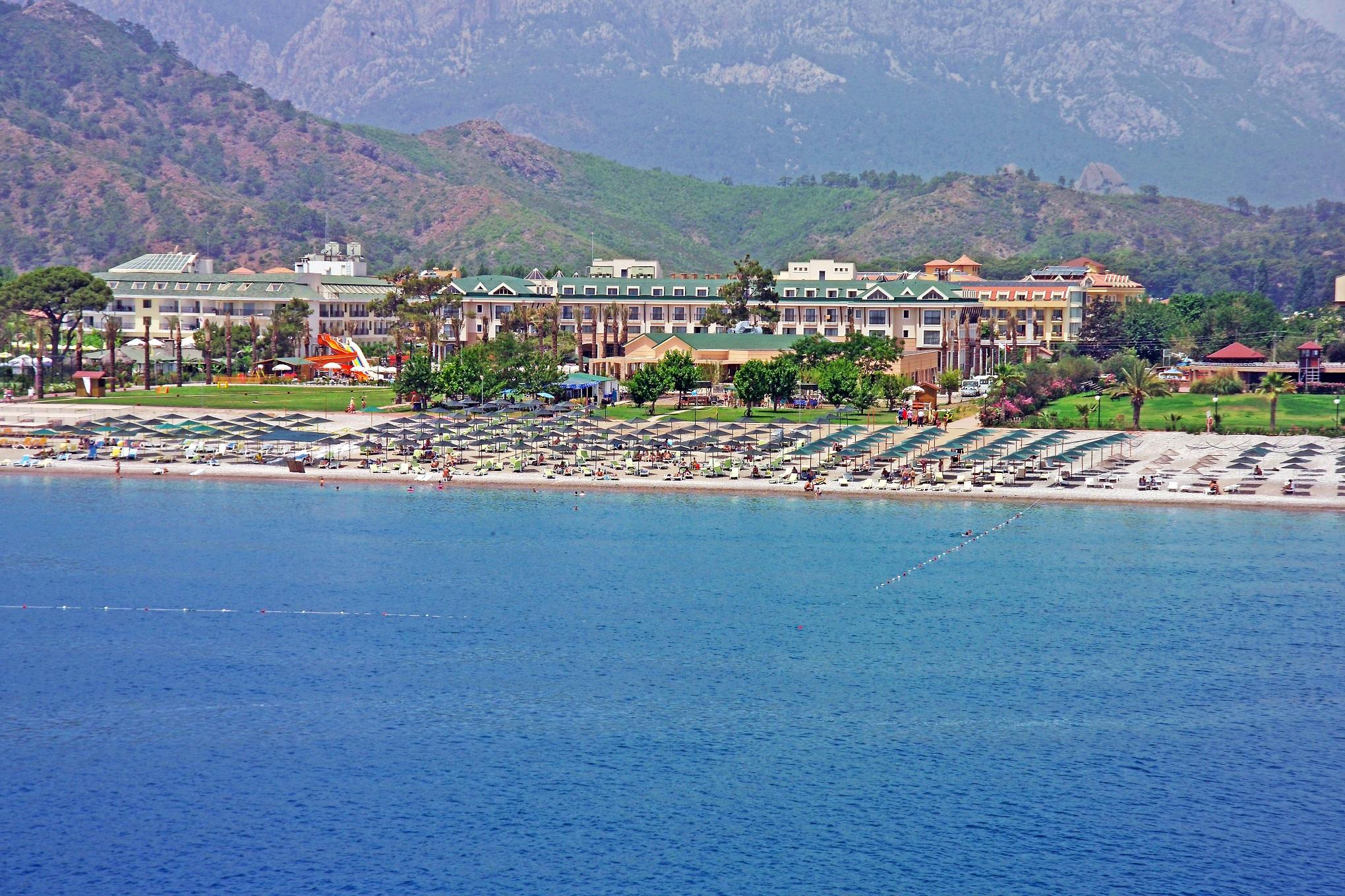 Lucida Beach Hotel Çamyuva Exteriör bild